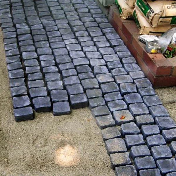 Detalle 2 de Cómo instalar adoquines de piedra