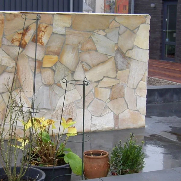 Piedra laja en muros