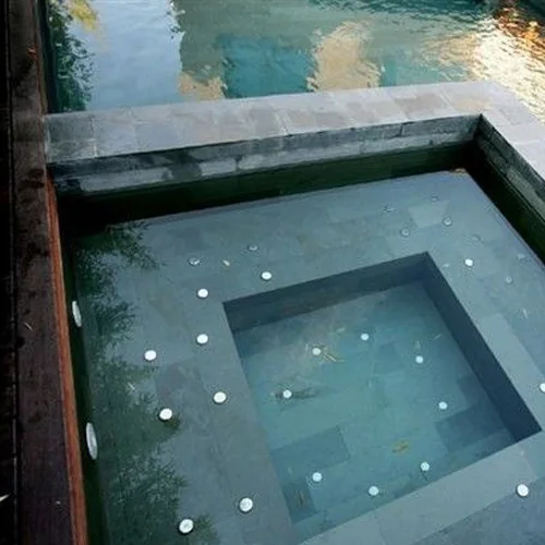 Detalle 3 de Piedra pizarra en piscinas: qué debes revisar