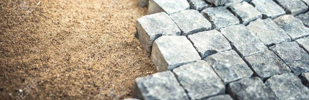 usar adoquines de piedra