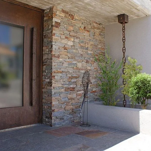 Fachadas con revestimiento de piedra natural
