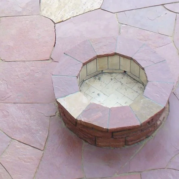 Piedra Laja cuarcita rosada, vista 2 de 5